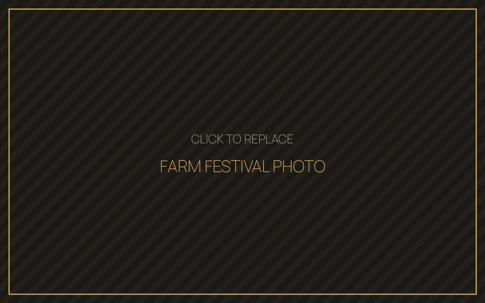 Farm festival photo placeholder