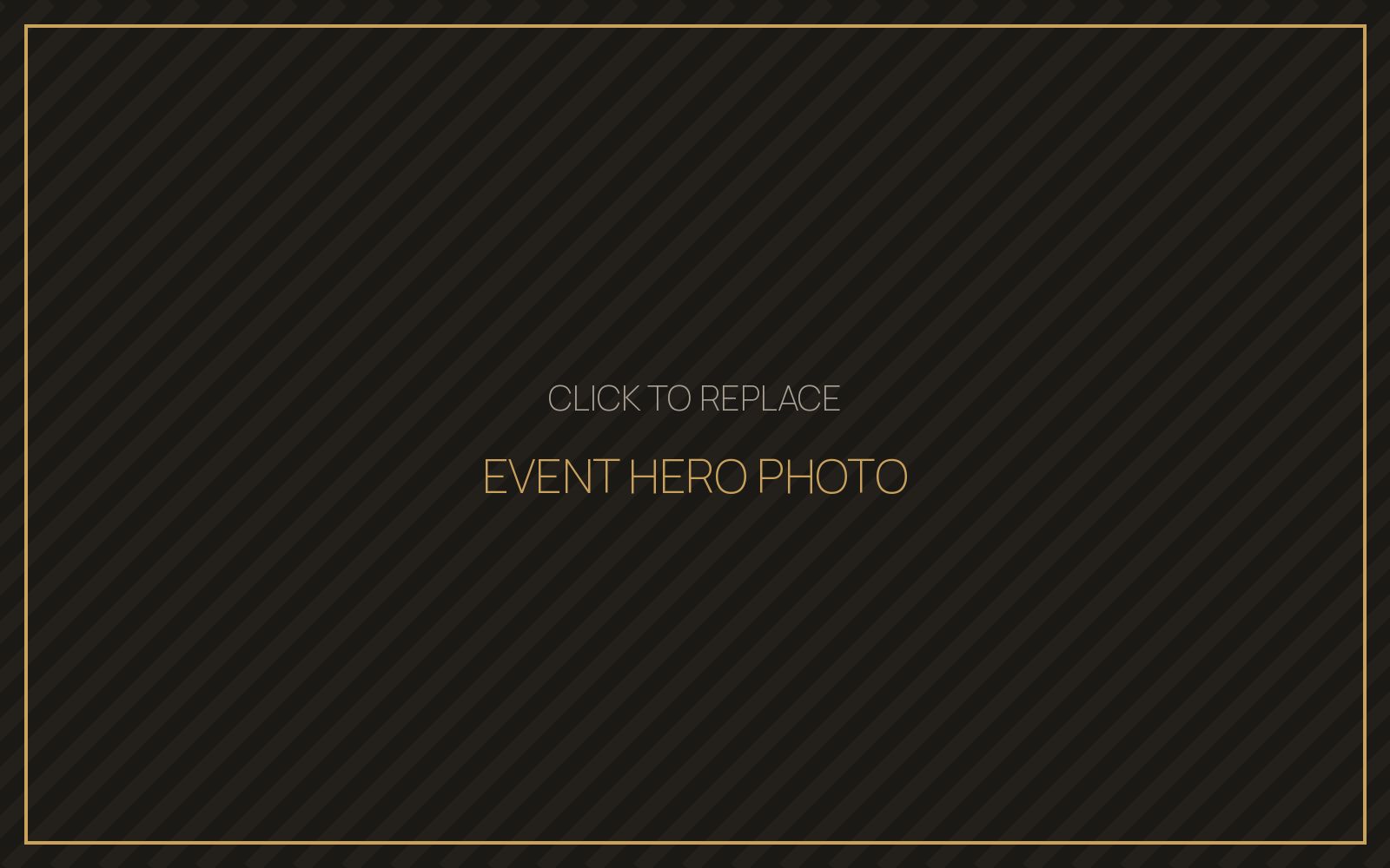 Event hero photo placeholder