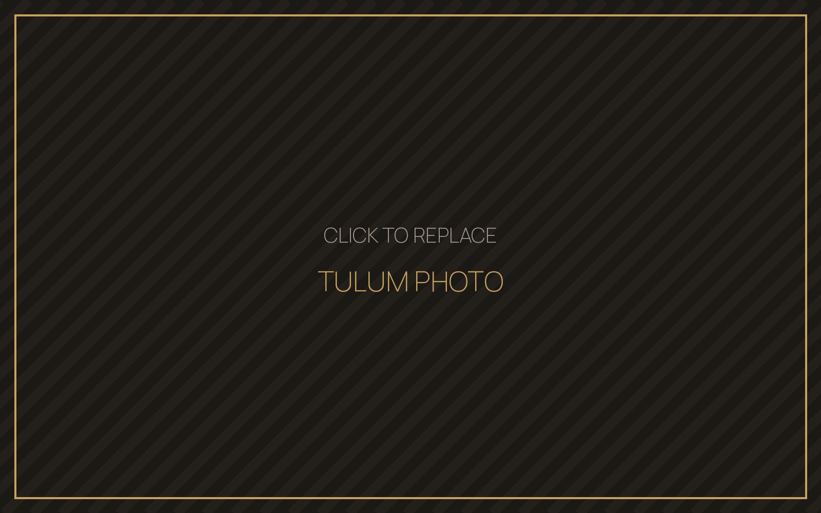 Tulum photo placeholder